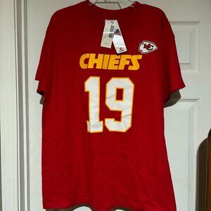 NFL Team Apparel Kansas City Chiefs Jeremy Maclin Tee Shirt Size Large - New